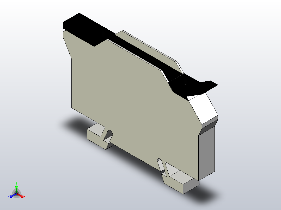 保险丝盒正等轴测图