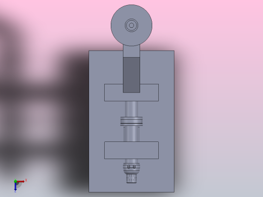 单向器定套的打油工装俯视缩略图