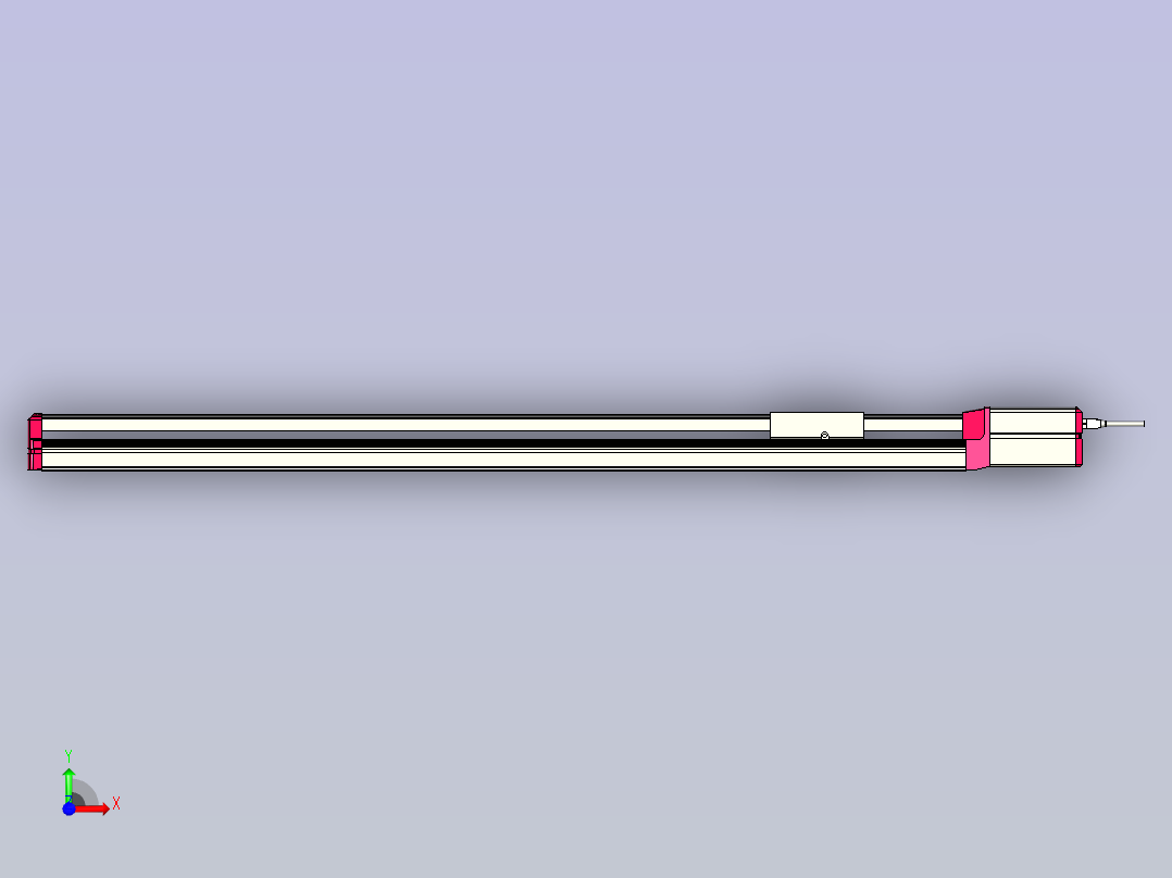 IAI电缸电动滑台EC-S15XL-1000-1-1-_0_前视图
