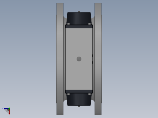 RV 气动双向程控蝶阀[RV气动双向程控蝶阀]通径250俯视缩略图