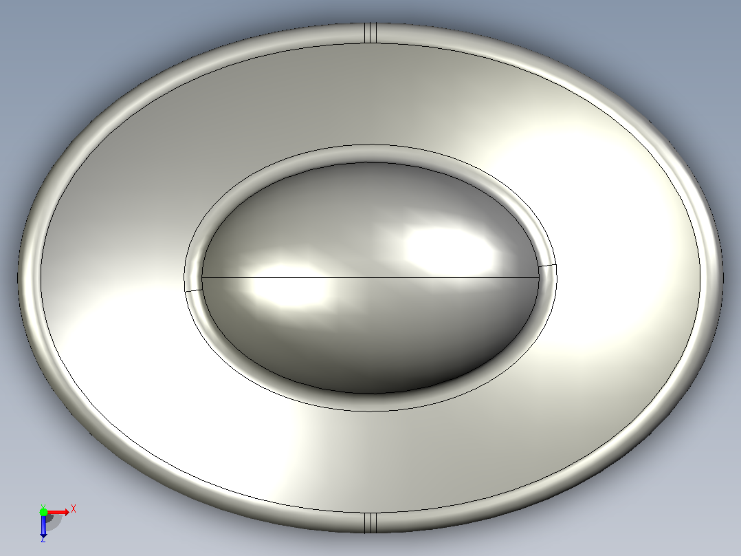 Solidworks高级曲面教程练习俯视图