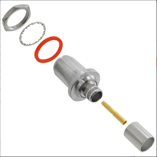 Amphenol RF N型密封隔板LMR-400同轴电缆连接器