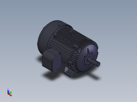 电机马达60HP-1150 rpm主视缩略图