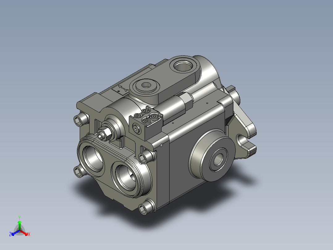 ContinentalHydraulics-HPV-20B35-RF-O-1R-DEFAULT-dtk正等轴测图