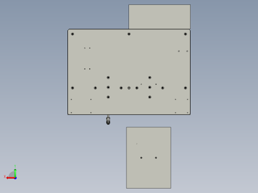 G19汽车眼镜盒装配工装后视缩略图