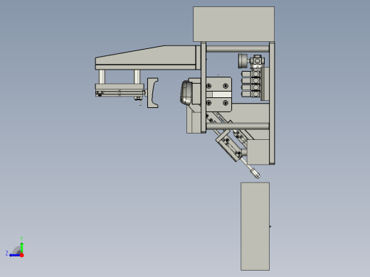 G19汽车眼镜盒装配工装右视缩略图