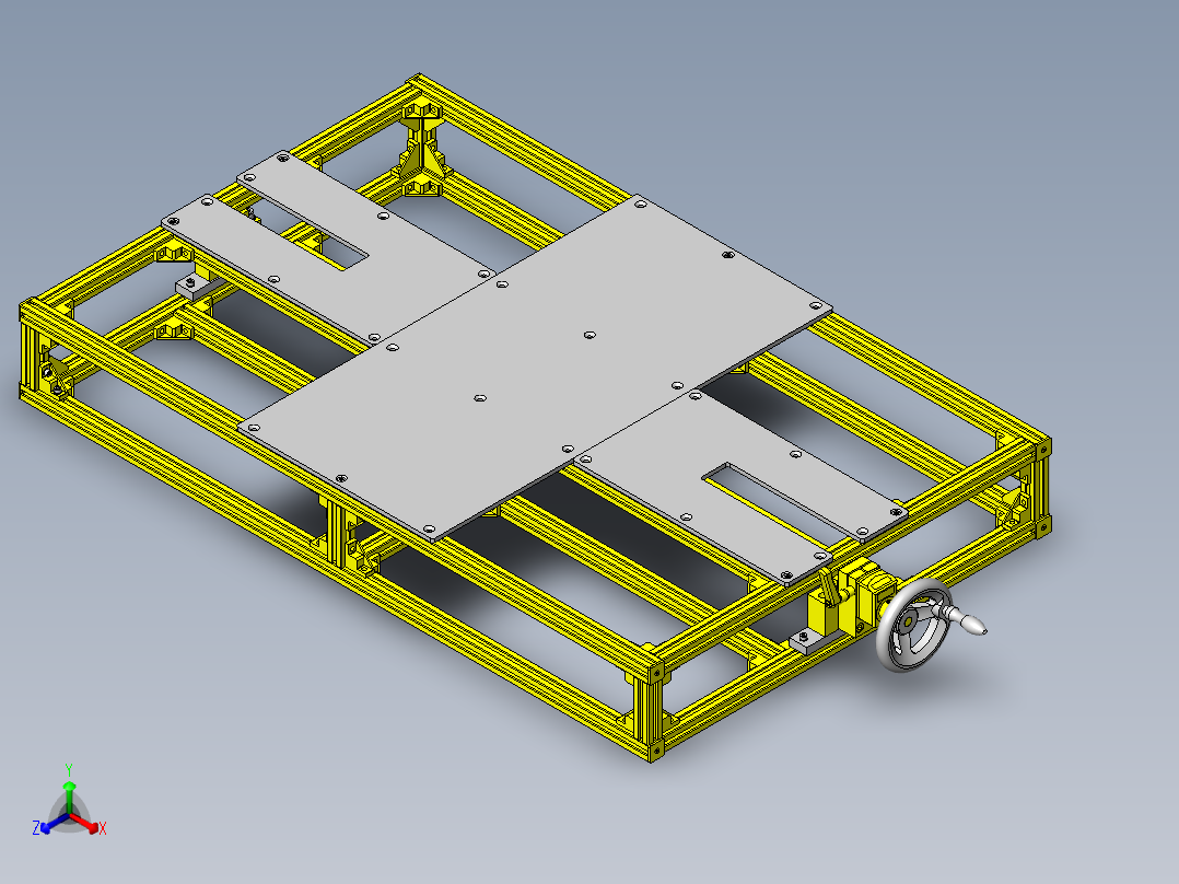 工件输送机1主视图