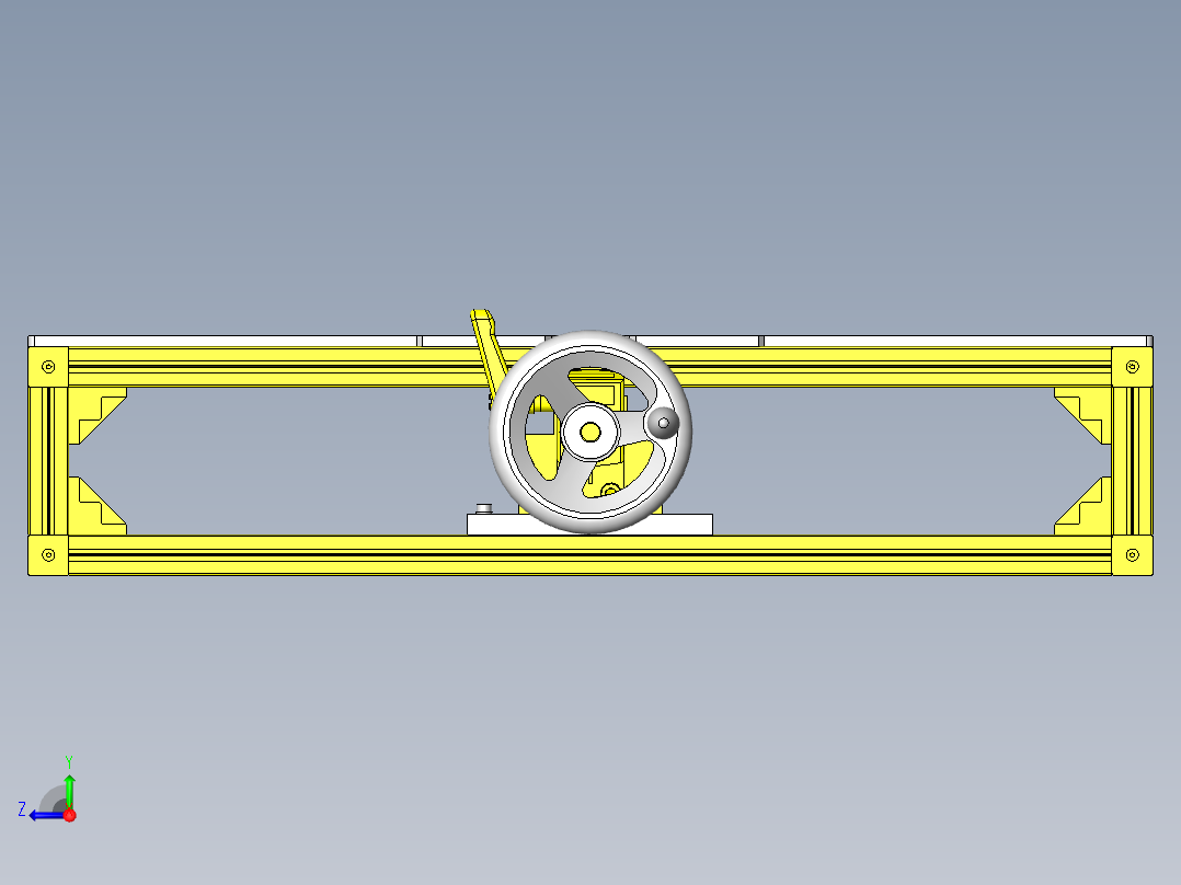 工件输送机1右视图