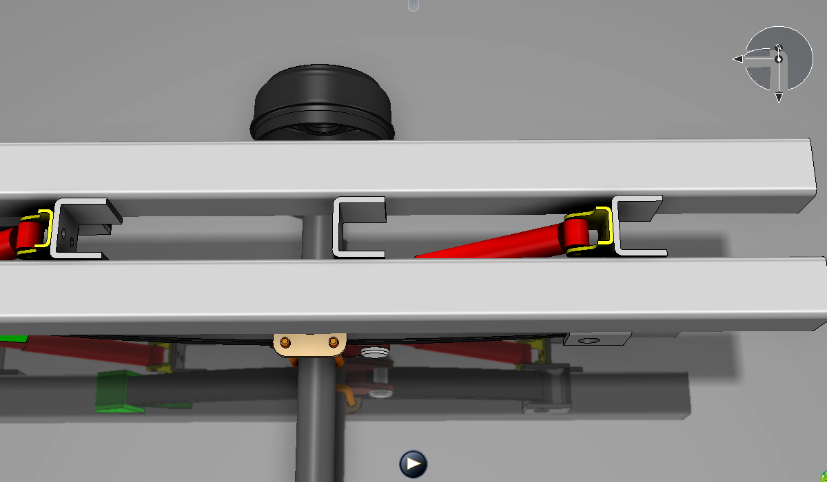 拖车扭转轴3D图纸 STP IGS格式
