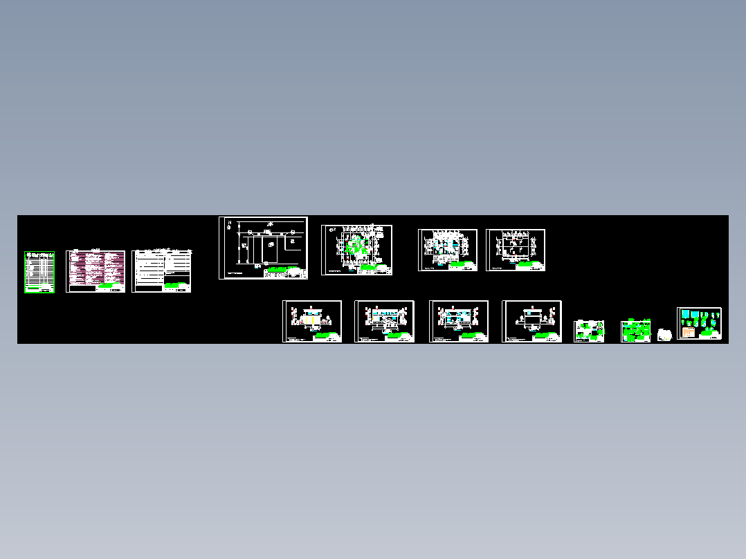 垃圾压缩站施工图