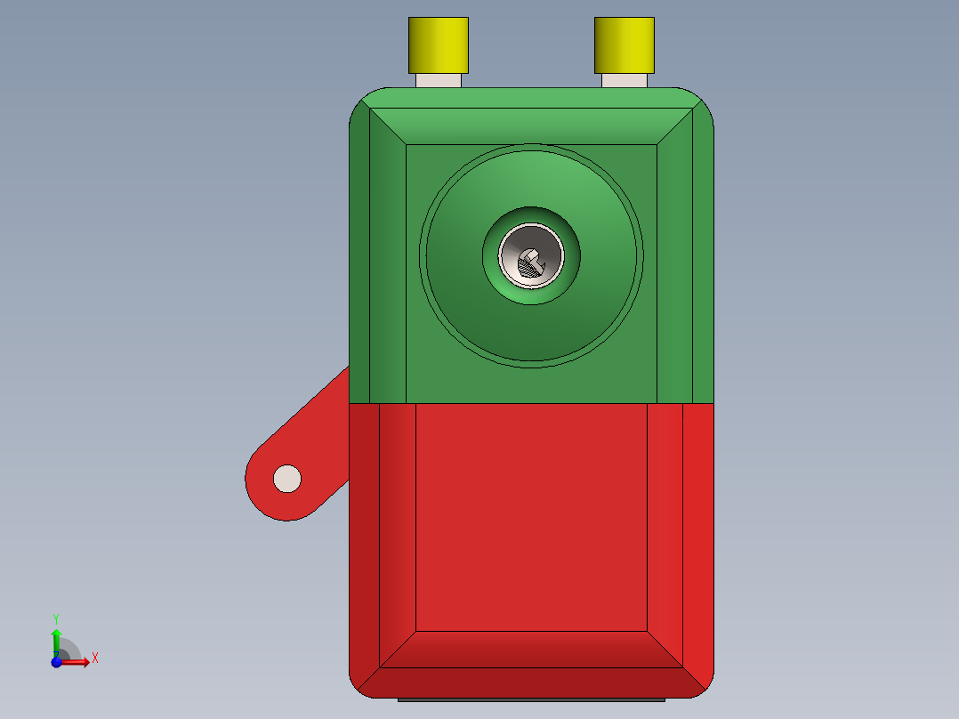 削铅笔机02前视图