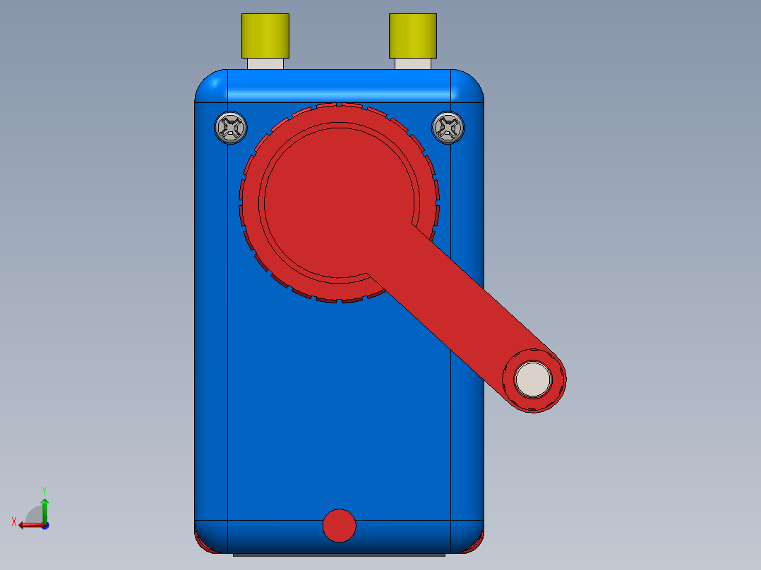 削铅笔机02后视图
