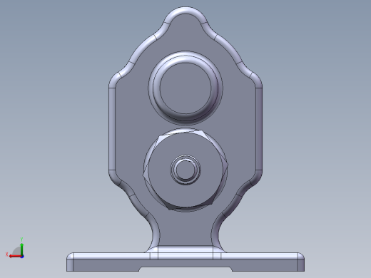 简易单级齿轮泵3D图纸 SOLIDWORKS设计后视缩略图