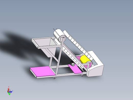 粮食收集装袋机械设计
