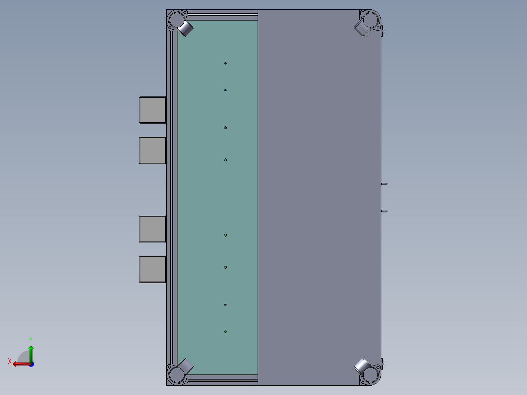 产品衬套及真空接头压装后视图