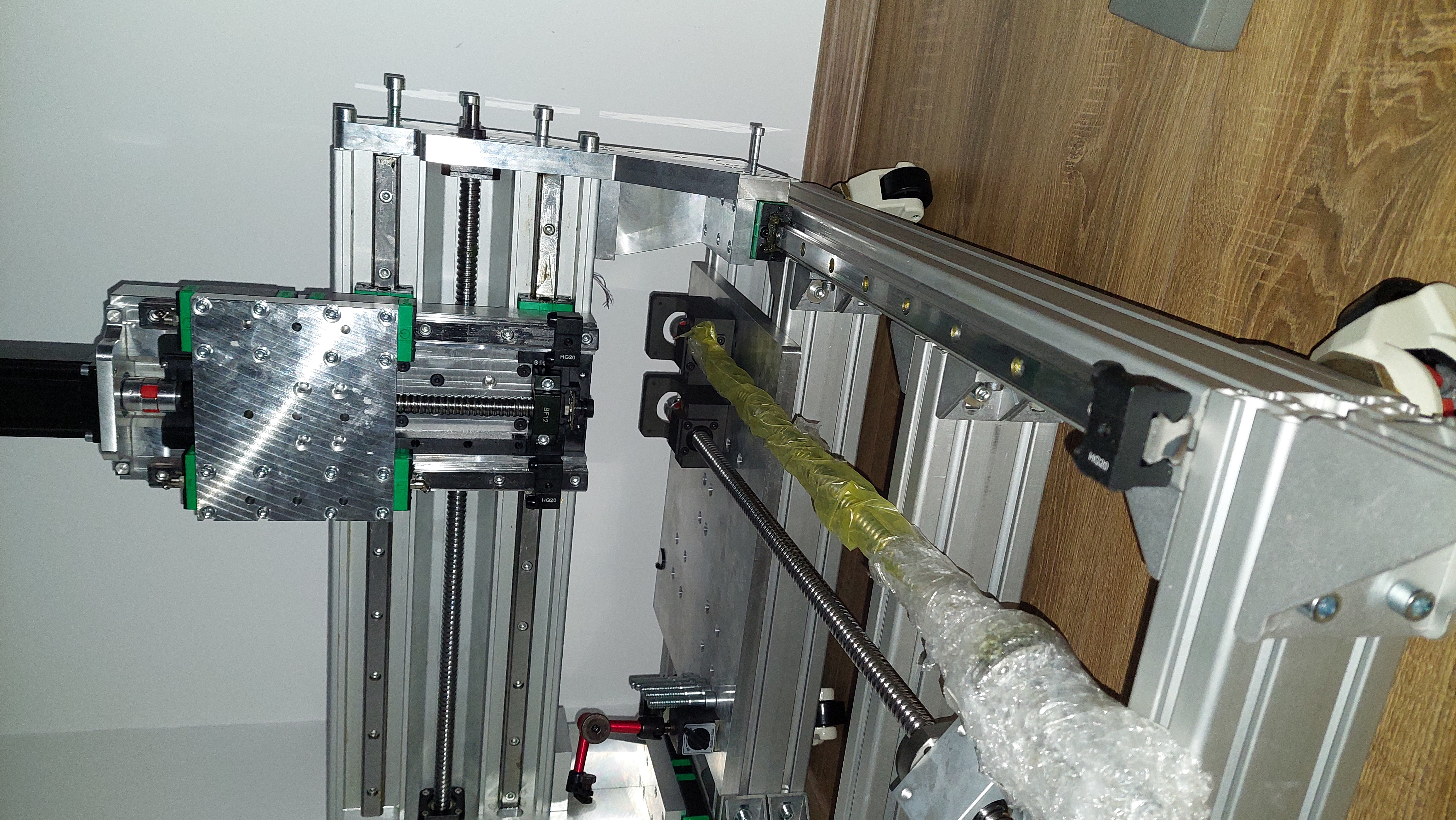 小型数控机床结构