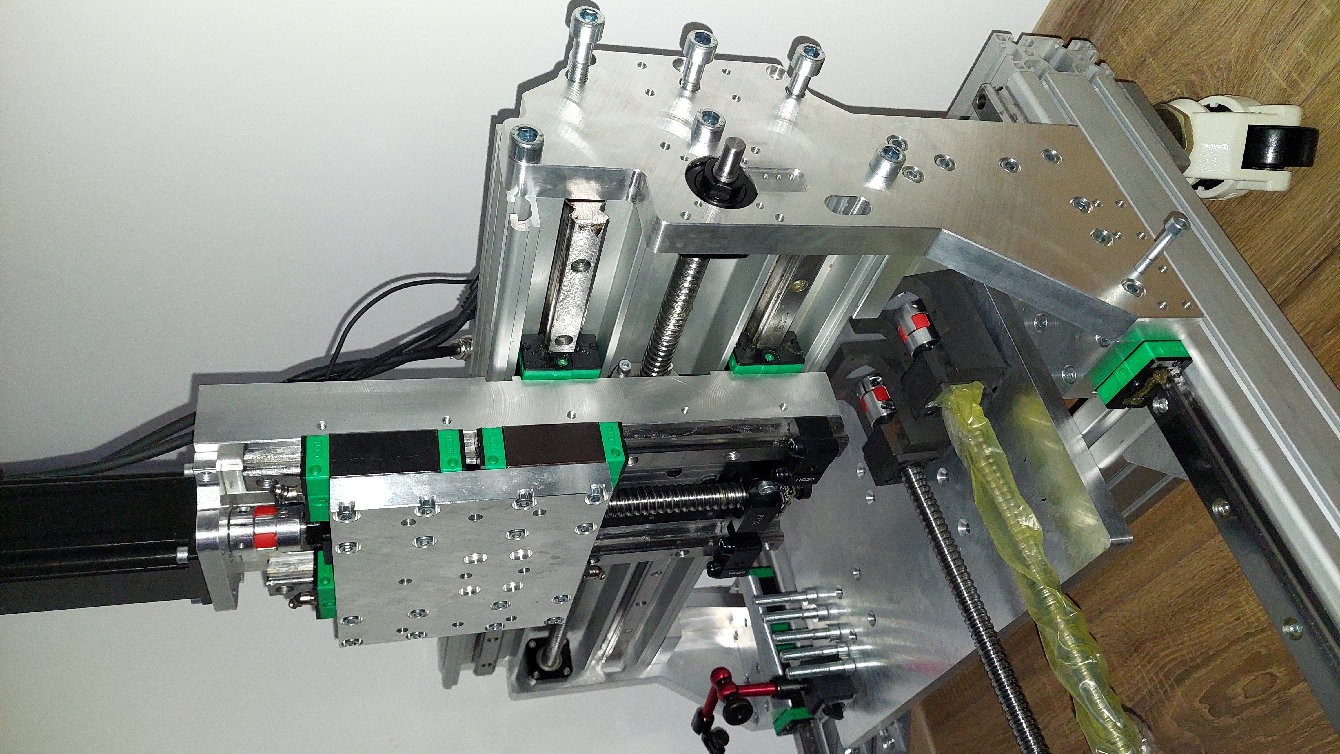 小型数控机床结构