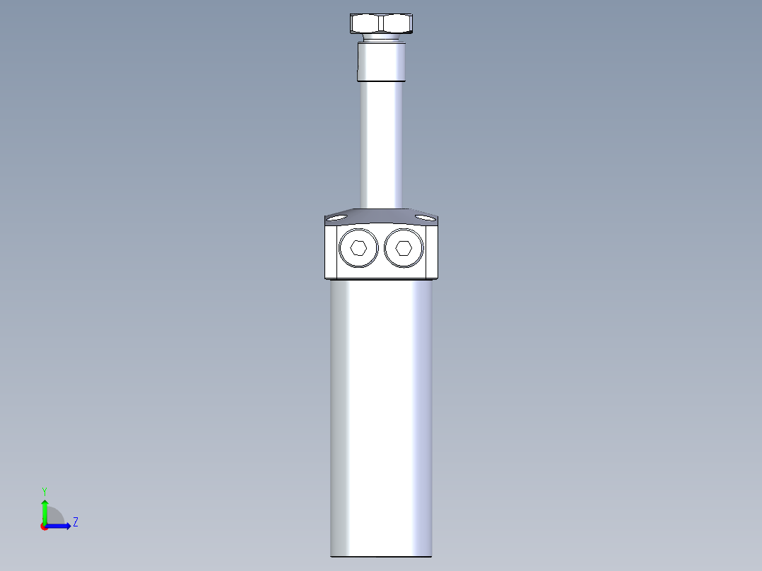 KOSMEKLHA0360-CL-Q35多系列多零件图纸模型左视图