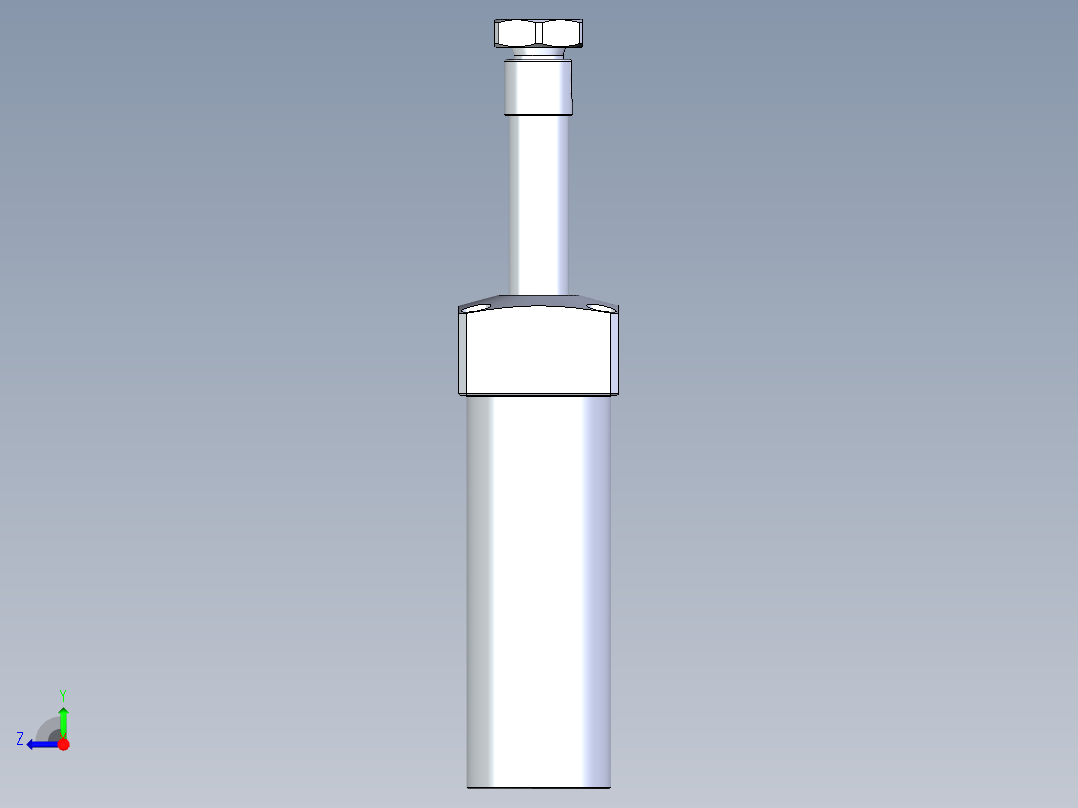 KOSMEKLHA0360-CL-Q35多系列多零件图纸模型右视图