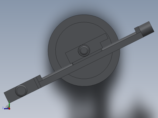 三自由度机械手SolidWorks模型952376==30右视缩略图