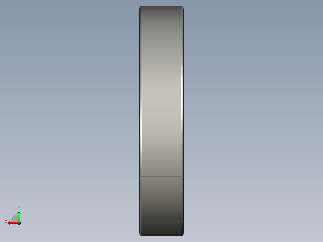 深沟球轴承61803后视图