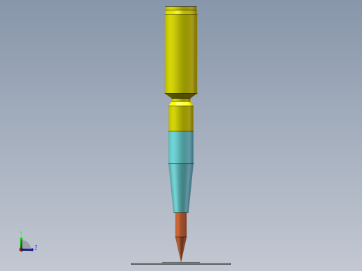 上弹簧机构左视缩略图