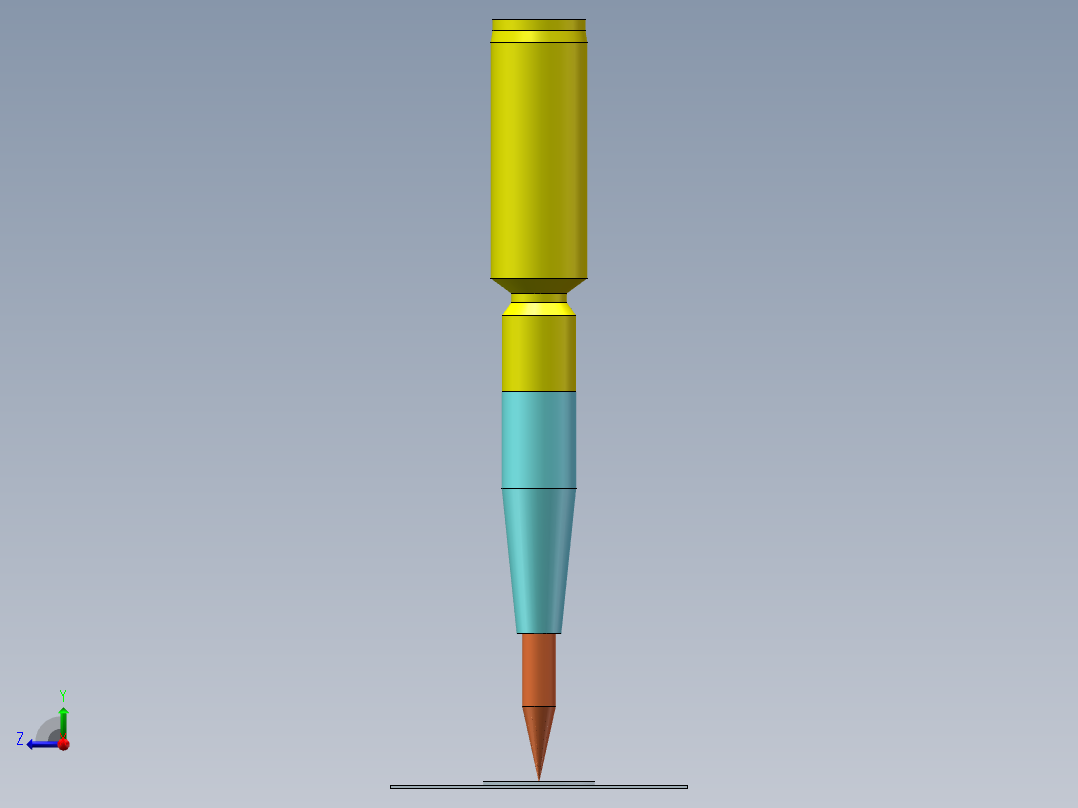 上弹簧机构右视图