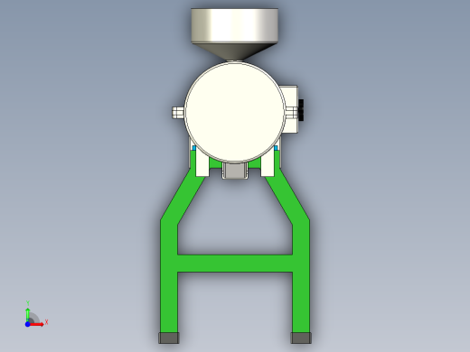 碾米机electric-grinding-machine-INV前视缩略图