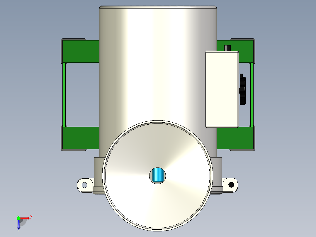 碾米机electric-grinding-machine-INV俯视图