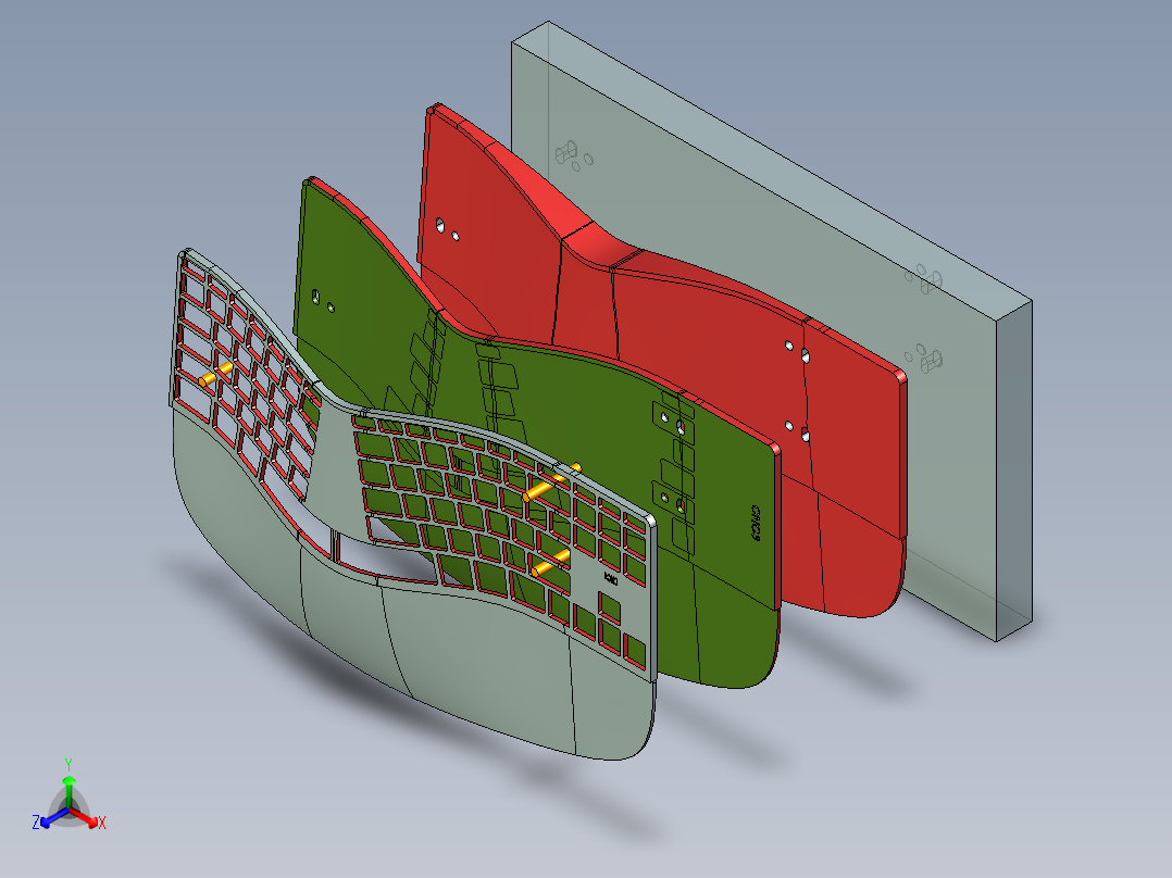 G-X-T正等轴测图