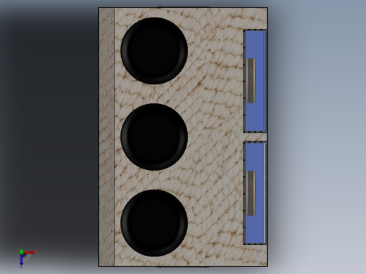 超低音音箱俯视缩略图