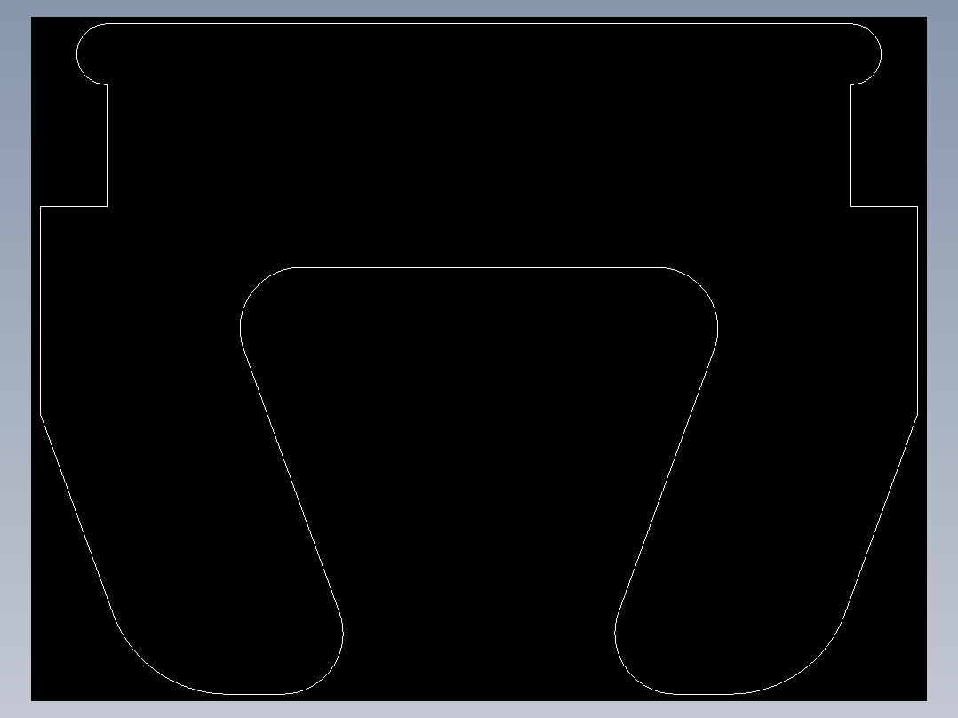 型材-BR 6 SLOT RUBBER INFILL PROFILE KJN542435.DXF