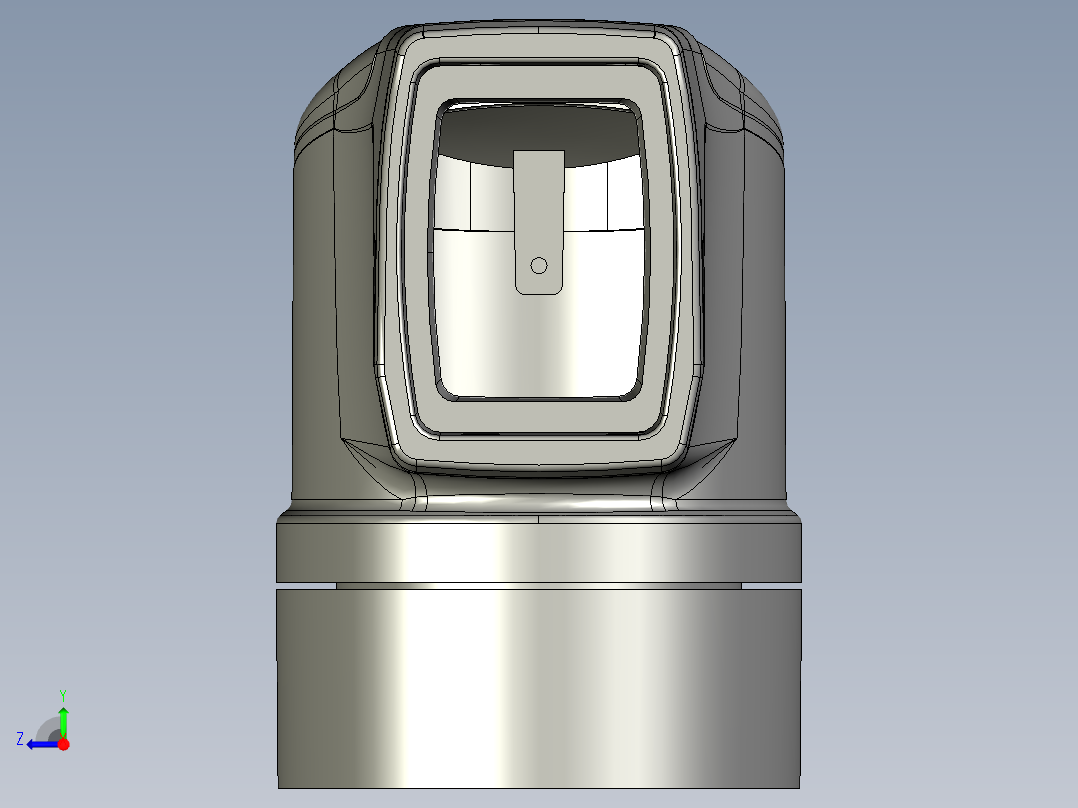 55-75-15090°箱体连接器.STEP右视图