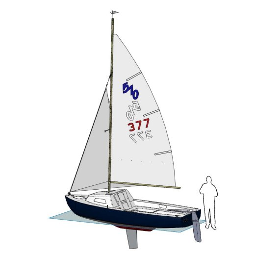 小帆船lanaverre-17三维建模图纸 Solidworks设计 有零件图和装配图 附STEP IGS格式缩略图