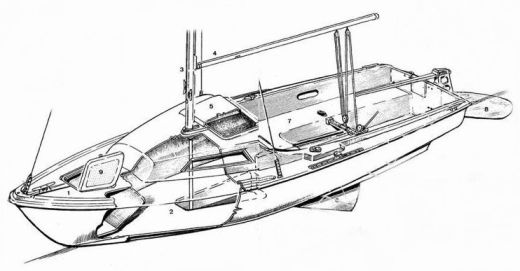 小帆船lanaverre-17三维建模图纸 Solidworks设计 有零件图和装配图 附STEP IGS格式缩略图