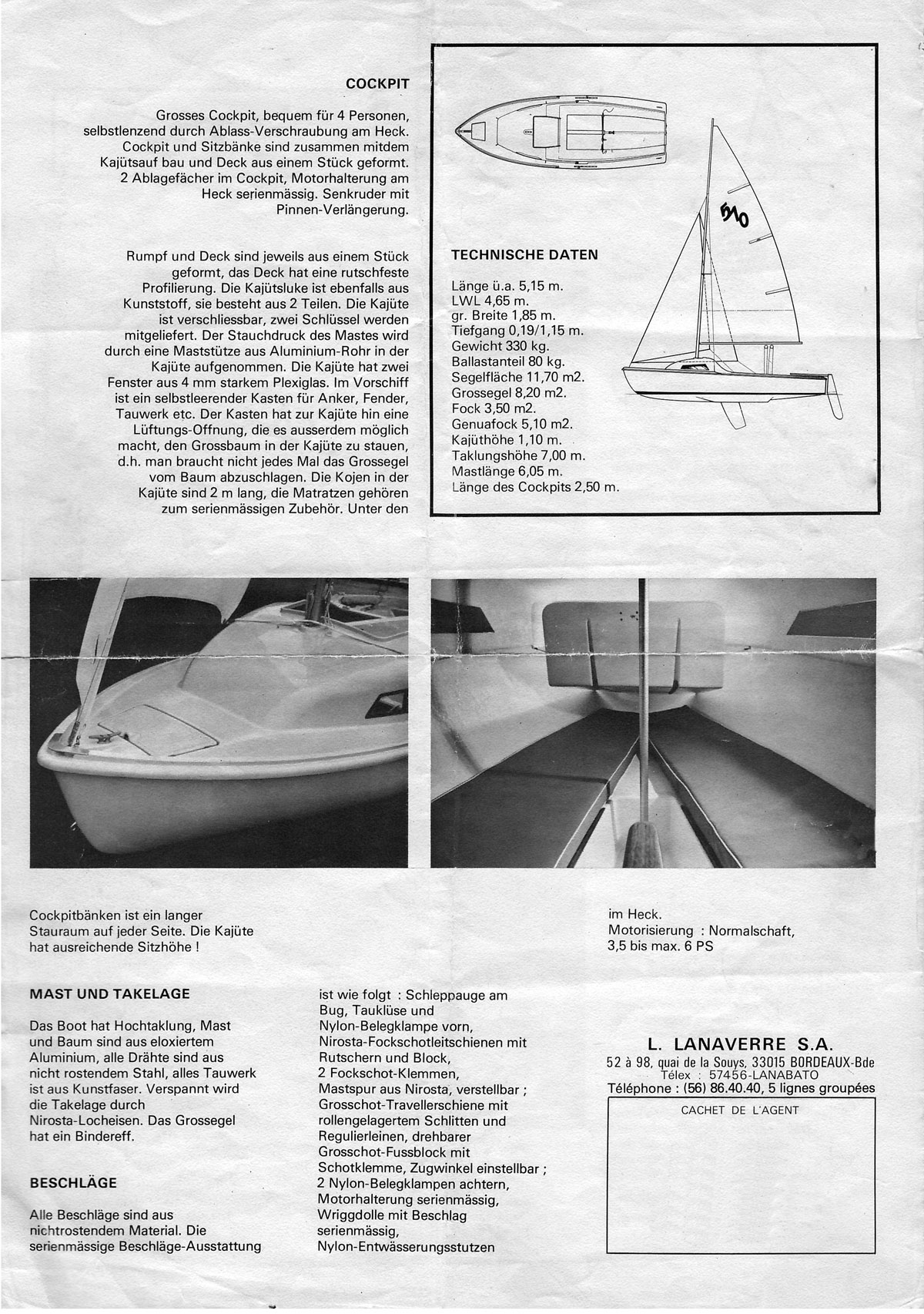 小帆船lanaverre-17三维建模图纸 Solidworks设计 有零件图和装配图 附STEP IGS格式