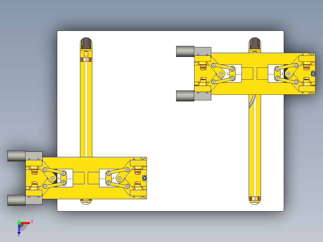 第五代车俯视图