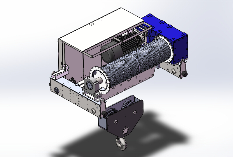 20吨吊钩桥式起重机起重小车