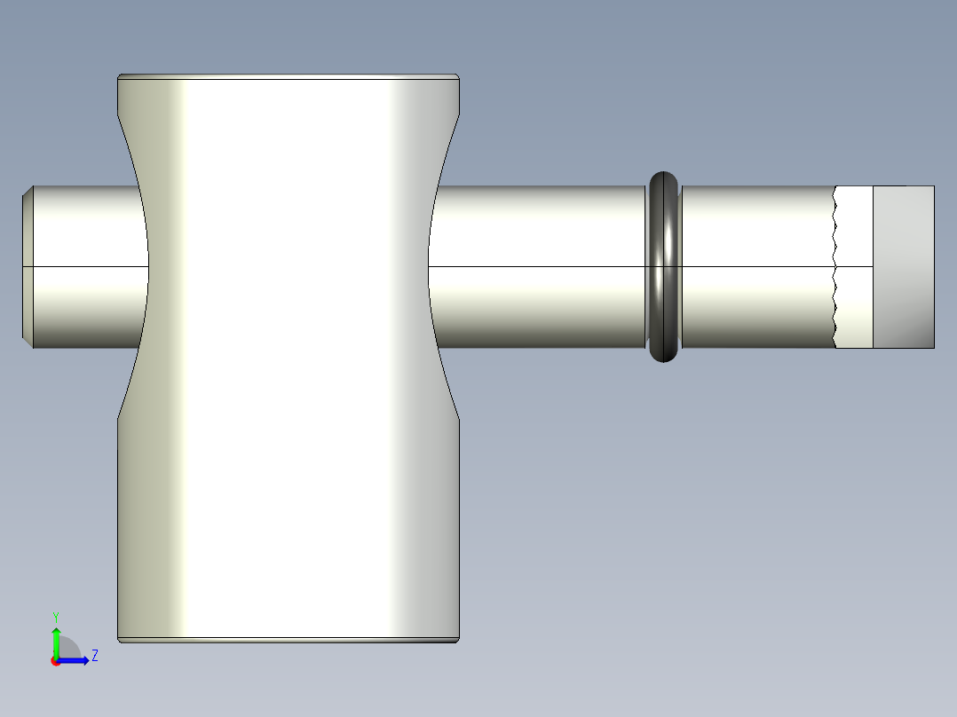 型材-BR 10-10 90_QUICK CONNECTOR KJN535633左视图