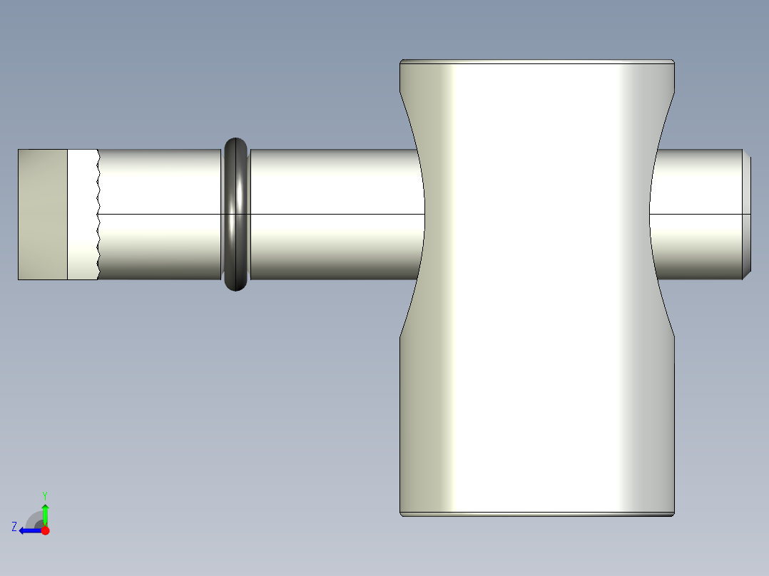 型材-BR 10-10 90_QUICK CONNECTOR KJN535633右视图
