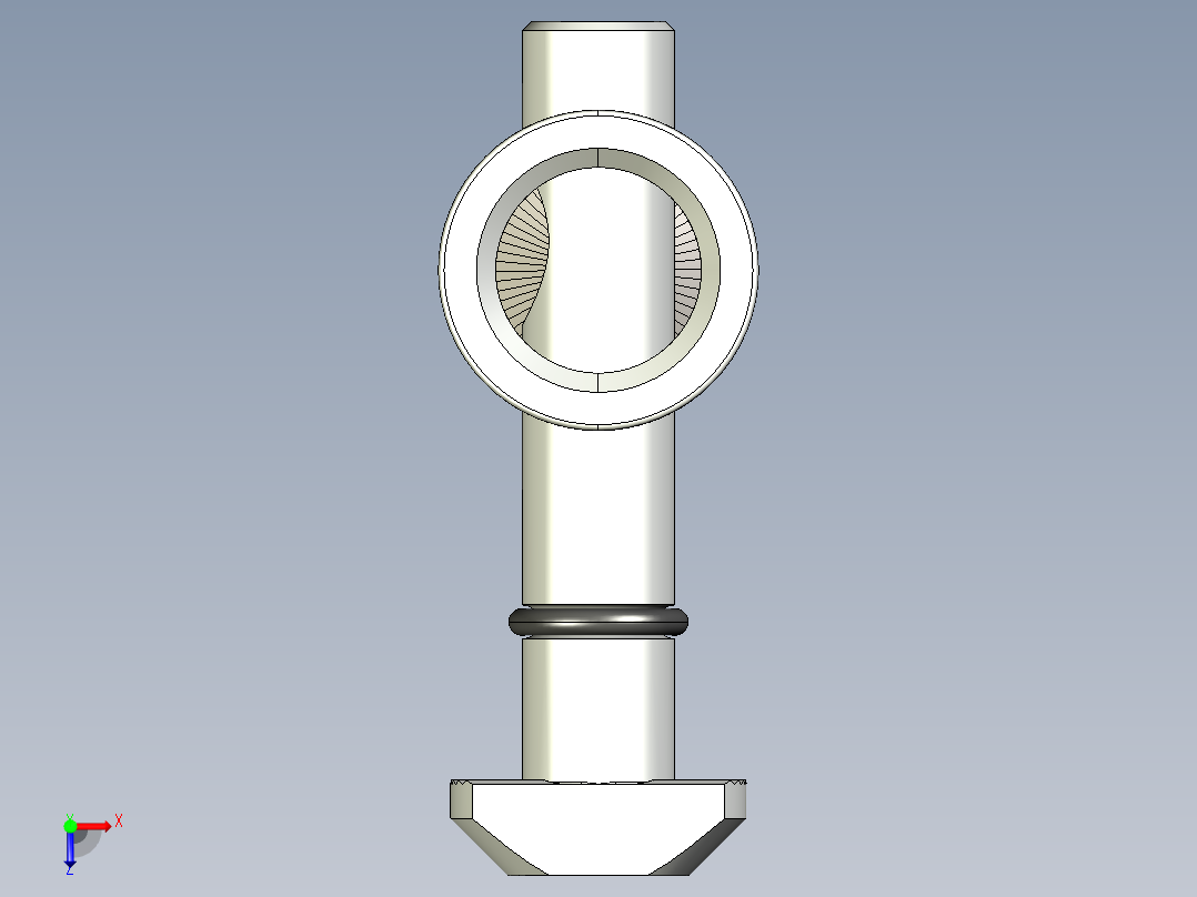 型材-BR 10-10 90_QUICK CONNECTOR KJN535633俯视图