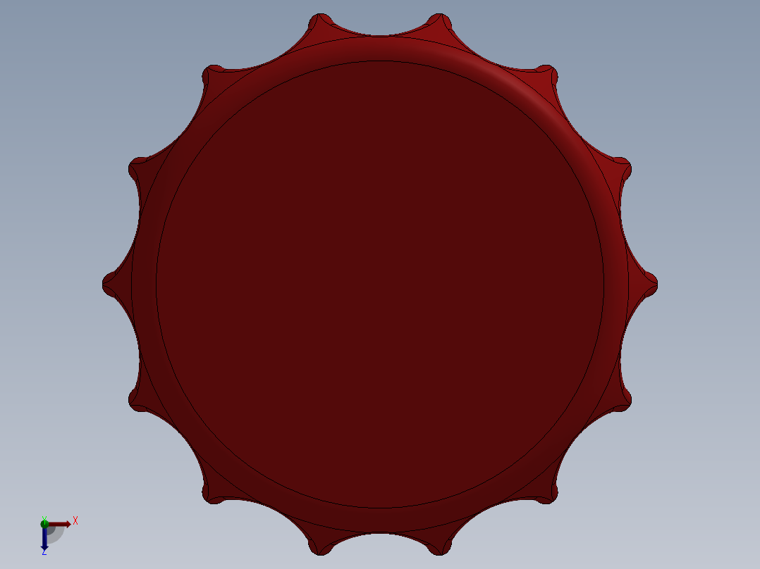 瓶盖、盖子(39)俯视图