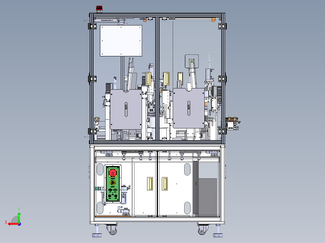 行星齿轮组装机sw14可编辑后视图
