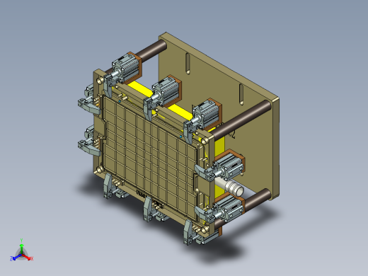 UX581-A-笔记本CNC工装夹具三维模型CNC2-190110