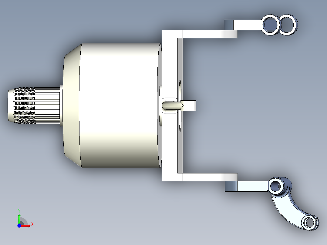 汽车尾翼(24)前视图