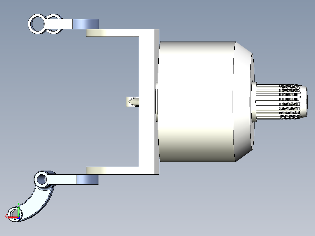 汽车尾翼(24)后视图