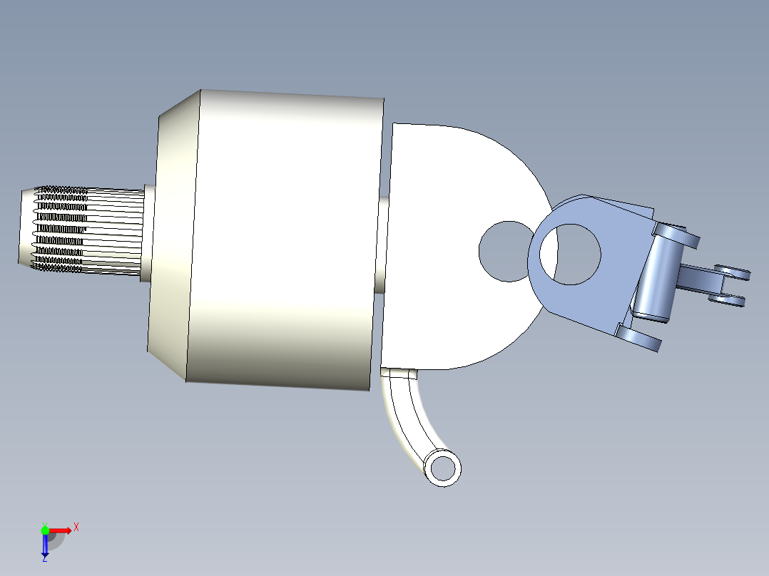 汽车尾翼(24)俯视图