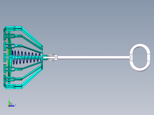 桶盖封口钳左视缩略图