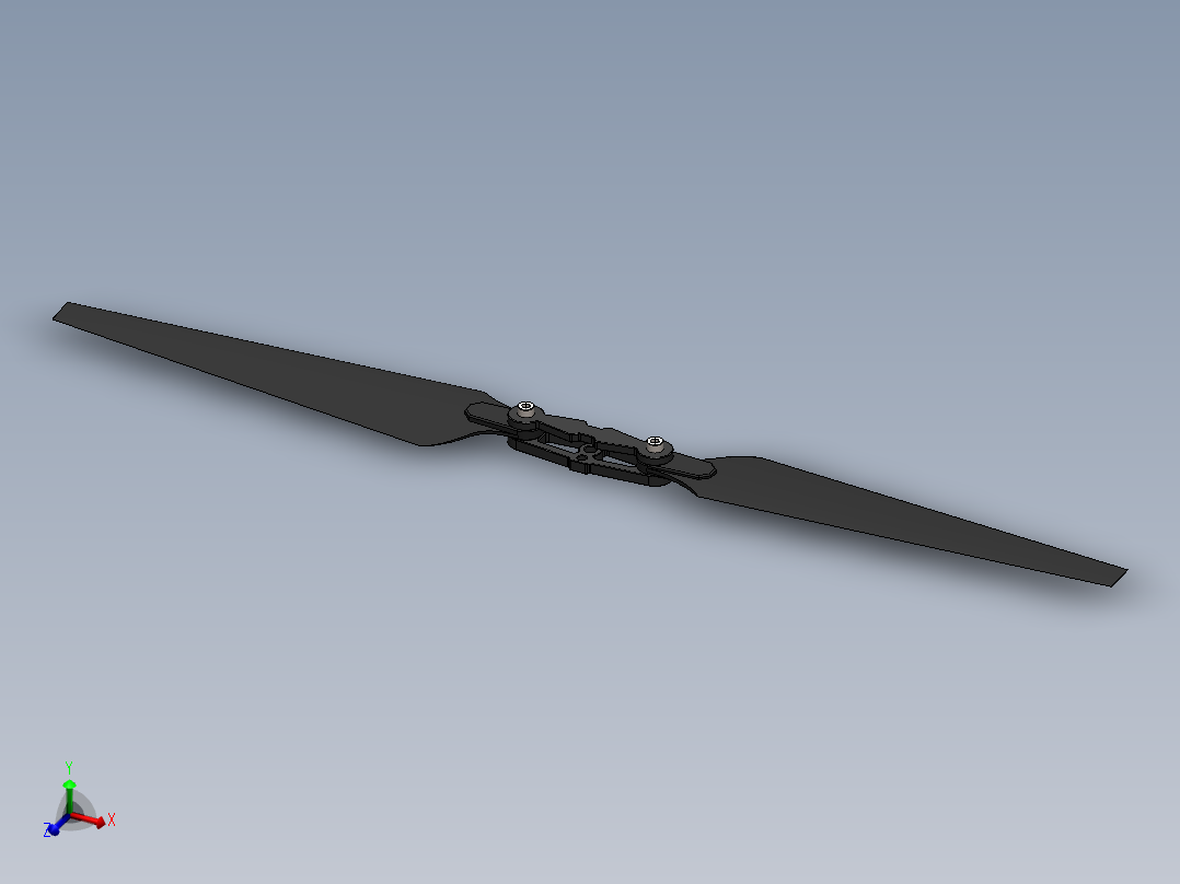 螺旋桨(120)主视图