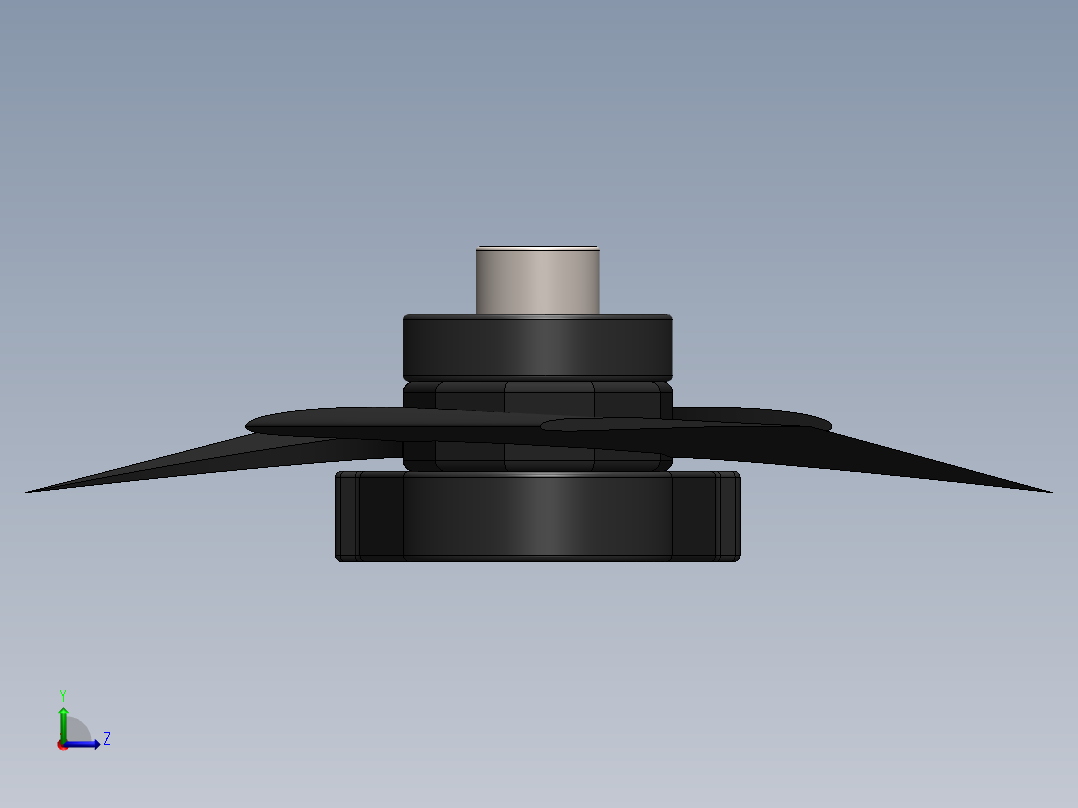 螺旋桨(120)左视图